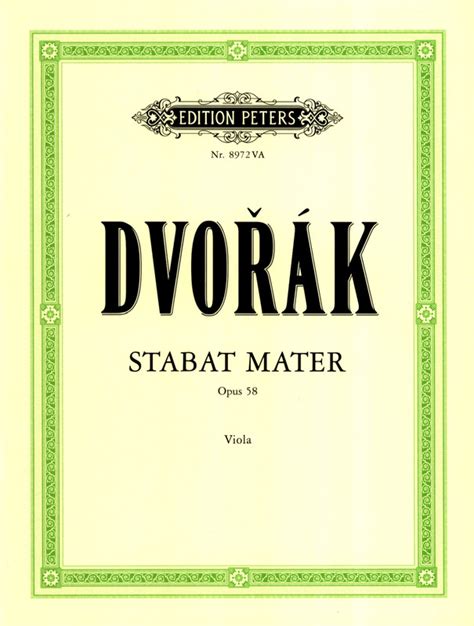 Stabat Mater, Op. 58 lyrics [Antonín Dvořák]